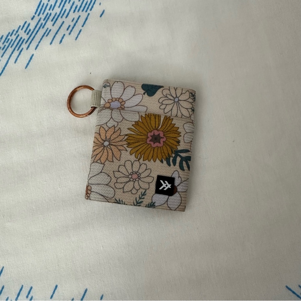 Floral Threads Wallet